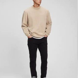 Gap Mens Black Skinny Jeans in GapFlex with Washwell